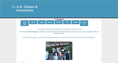 Desktop Screenshot of ilanrealestate.com